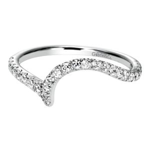 Gabriel 14 Karat Contemporary Wedding Band WB9053W44JJ