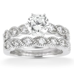 Taryn Collection Platinum Diamond Engagement Ring TQD A-9071