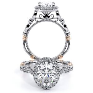 Verragio Parisian-136OV 18 Karat Engagement Ring