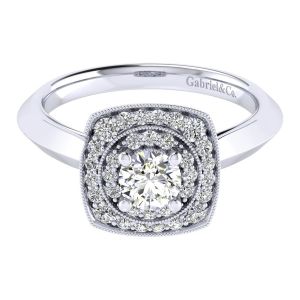 Gabriel 14 Karat Perfect Match Engagement Ring ER001A2AFW44JJ