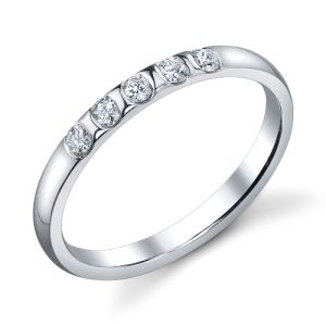 244422 Christian Bauer 18 Karat Diamond  Wedding Ring / Band
