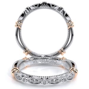 Verragio Parisian-141W 14 Karat Wedding Ring / Band