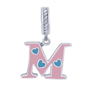 Gabriel Fashion Silver Initial Initial Pendant PT991M-EPSVJJJ