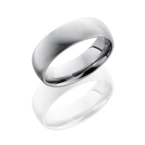 Lashbrook 7D SATIN Titanium Wedding Ring or Band