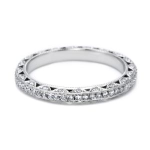 Tacori 2616B Platinum Wedding Band