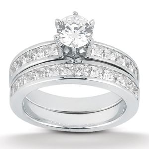Taryn Collection 18 Karat Diamond Engagement Ring TQD A-8341