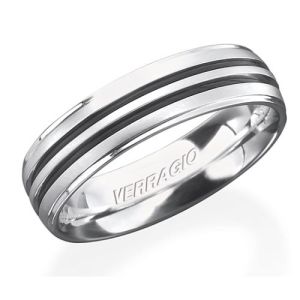 Verragio Platinum In-Gauge Wedding Band RU-6065