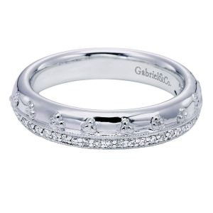Gabriel 14 Karat Victorian Wedding Band WB6029W44JJ