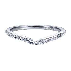 Gabriel 14 Karat Contemporary Wedding Band WB6553W44JJ