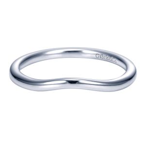 Gabriel 14 Karat Contemporary Wedding Band WB7501W4JJJ