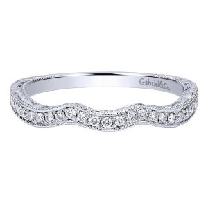 Gabriel 14 Karat Victorian Wedding Band WB911592S1W44JJ