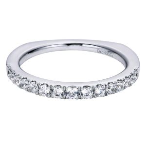 Gabriel 14 Karat Contemporary Wedding Band WB6087W44JJ