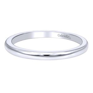 Gabriel 14 Karat Contemporary Wedding Band WB9752W4JJJ