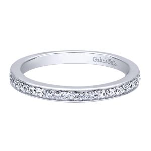 Gabriel 14 Karat Contemporary Wedding Band WB9770W44JJ