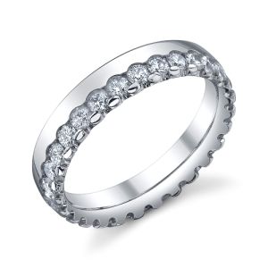 246734 Christian Bauer 14 Karat Diamond  Wedding Ring / Band
