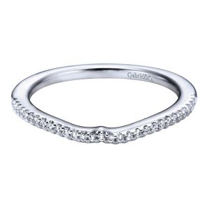 Gabriel 14 Karat Contemporary Wedding Band WB6012W44JJ