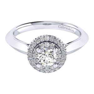 Gabriel 14 Karat Perfect Match Engagement Ring ER001A2AIW44JJ