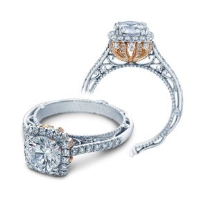 Verragio Venetian-5060CU-TT Platinum Engagement Ring