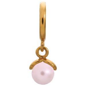 Endless Jewelry Rose Wish Pearl Gold Plated Charm 53353-3