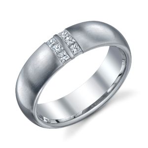 244634 Christian Bauer 14 Karat Diamond  Wedding Ring / Band