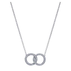 Gabriel Fashion 14 Karat Eternal Love Necklace NK1587W45JJ