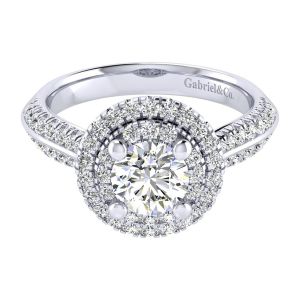 Gabriel 14 Karat Perfect Match Engagement Ring ER002B4AIW44JJ