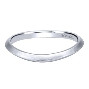 Gabriel 14 Karat Contemporary Wedding Band WB911500R0W4JJJ