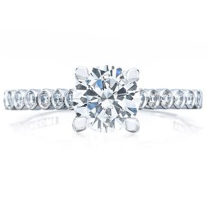 Tacori 200-2RD65 18 Karat Sculpted Crescent Engagement Ring