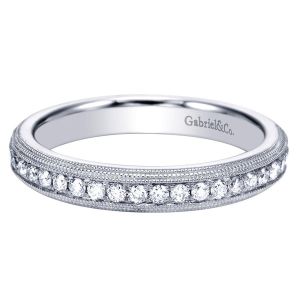 Gabriel 14 Karat Victorian Wedding Band WB7535W44JJ