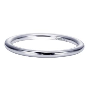 Gabriel 14 Karat Contemporary Wedding Band WB8289W4JJJ