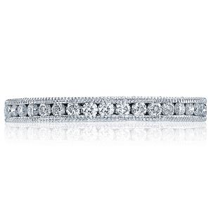 HT2521B12X Platinum Tacori Blooming Beauties Diamond Wedding Ring