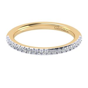 Gabriel 14 Karat Contemporary Wedding Band WB6952M44JJ