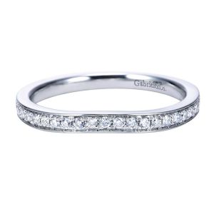 Gabriel 14 Karat Contemporary Wedding Band WB7723W44JJ