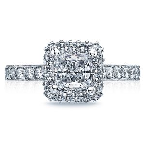 Tacori 38-25PR55 18 Karat Blooming Beauties Engagement Ring