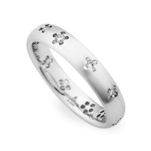 245415 Christian Bauer 14 Karat Diamond  Wedding Ring / Band