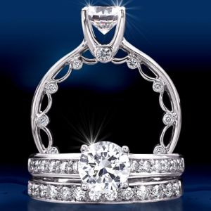 Verragio Platinum Paradiso Engagement Ring Paradiso-3042 R