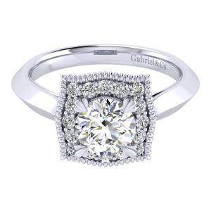 Gabriel 14 Karat Perfect Match Engagement Ring ER001B4AAW44JJ