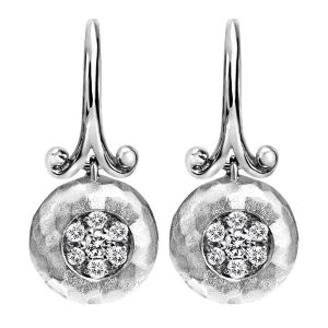 Gabriel Fashion Silver Byblos Drop Earrings EG11806SVJWS