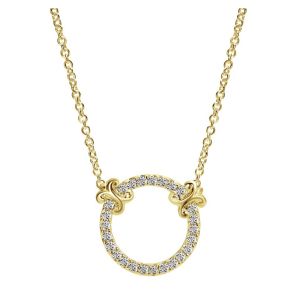 Gabriel Fashion 14 Karat Trends Necklace NK4606Y45JJ