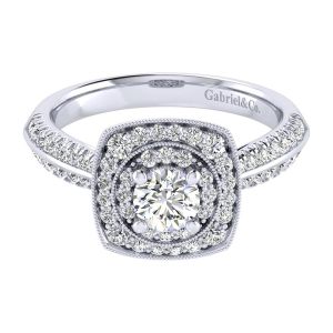 Gabriel 14 Karat Perfect Match Engagement Ring ER002A2AFW44JJ