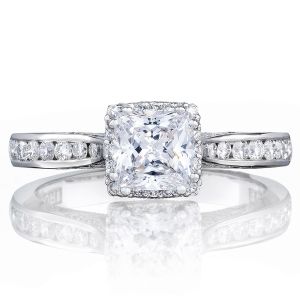 Tacori 2646-25PR55 18 Karat Dantela Engagement Ring