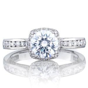 Tacori 2646-25RDC65 18 Karat Dantela Engagement Ring