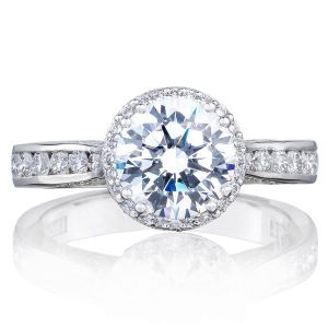 Tacori 2646-3RDR75 18 Karat Dantela Engagement Ring