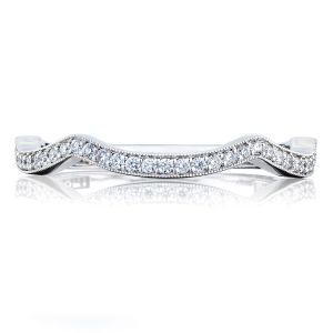 2647LGB Platinum Tacori Ribbon Diamond Wedding Ring