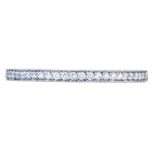 2649-15B12 Platinum Tacori Sculpted Crescent Diamond Wedding Ring