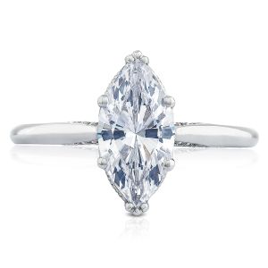 Tacori 2650MQ12X6 18 Karat Simply Tacori Engagement Ring