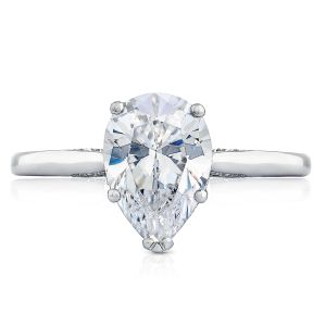 Tacori 2650PS10X7 18 Karat Simply Tacori Engagement Ring