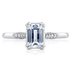 Tacori 2651EC7X5 18 Karat Simply Tacori Engagement Ring