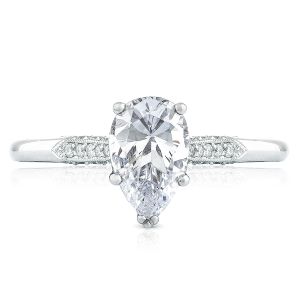 2651PS85X55 Platinum Simply Tacori Engagement Ring
