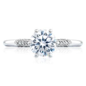 Tacori 2651RD65 18 Karat Simply Tacori Engagement Ring